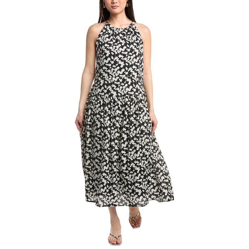 Nation Ltd Womens Bell Maxi Dress, Yellow